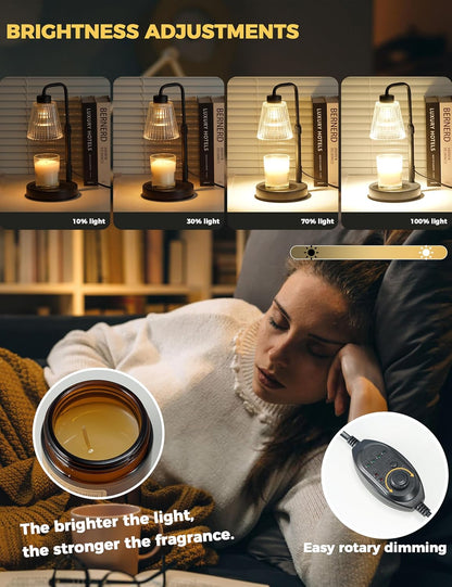 GODONLIF Candle Warmer Lamp with Timer