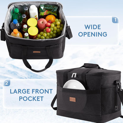 Lifewit Cooler Bag 50 Cans Collapsible and Insulated Large L