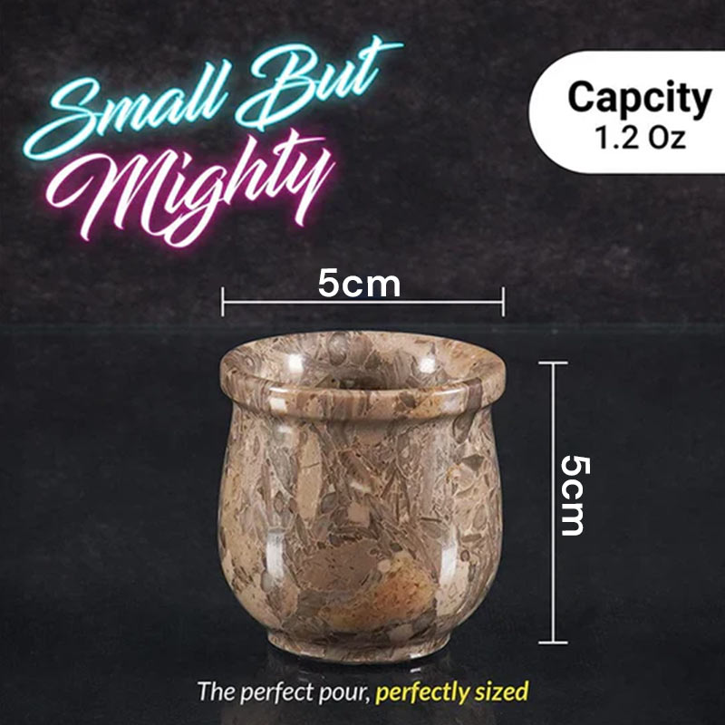 Marble Shot Glass