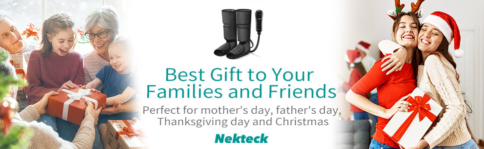 Leg Massager with Air Compression for Circulation and Relaxation, Foot and Calf Massage Machine with Hand-held Controller 2 Modes 3 Intensities, Adjustable Leg Wraps for Home and Office Use