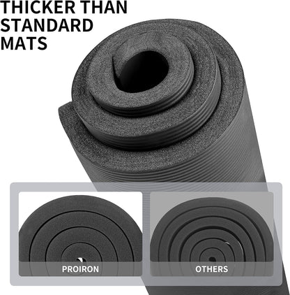 PROIRON Yoga Mat Thick Non-Slip Exercise Mat Fitness Mat All