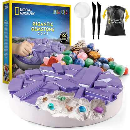 National Geographic Gigantic Gemstone Dig Kit