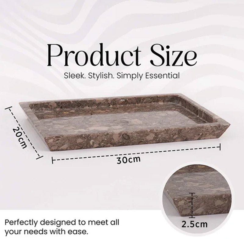 Marble Rectangle Tray