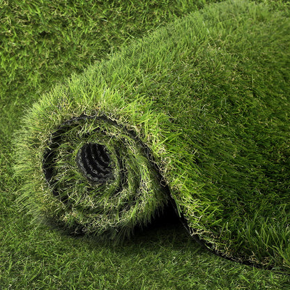 Prime Turf Artificial Grass 35mm 2mx5m Synthetic Fake Lawn Turf Plastic Plant 4-coloured