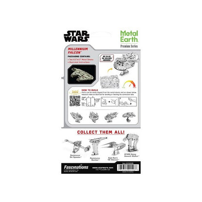 Metal Earth ICONX Millennium Falcon – 3D Metal Model Kit