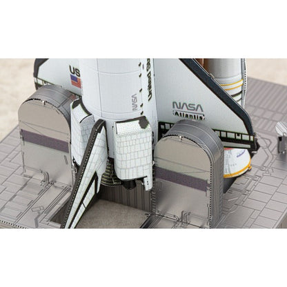Metal Earth ICONX Space Shuttle Launch Kit – 3D Metal Model Kit