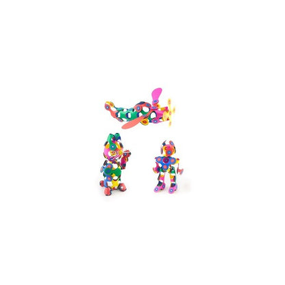 Clixo Super Rainbow Pack – Magnetic Building Toy