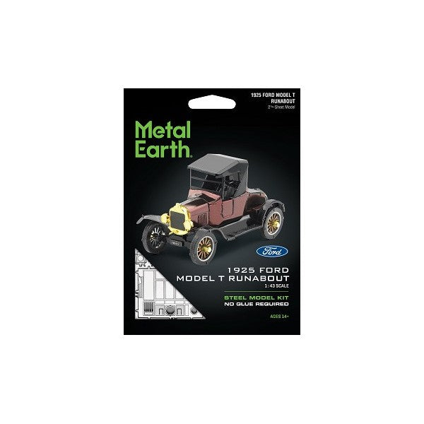 Metal Earth Metal Earth - 1925 Ford Model T Runabout – 3D Metal Model Kit