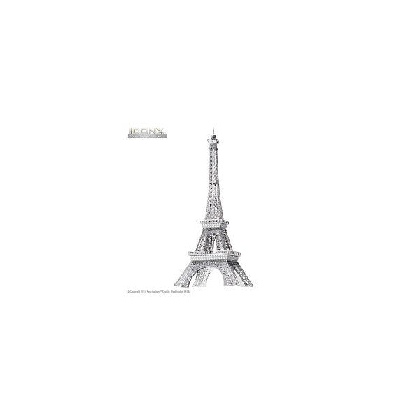 Metal Earth ICONX Eiffel Tower – 3D Metal Model Kit