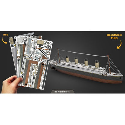 Metal Earth ICONX RMS Titanic – 3D Metal Model Kit