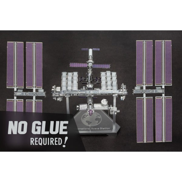 Metal Earth ICONX International Space Station – 3D Metal Model Kit