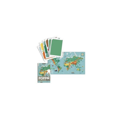 Creative Stickers - World Map (1600)