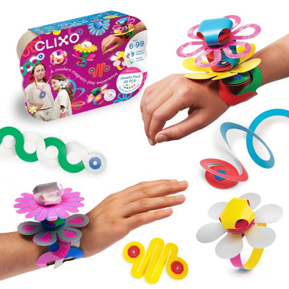 Clixo Jewelry Pack – Magnetic Building Toy