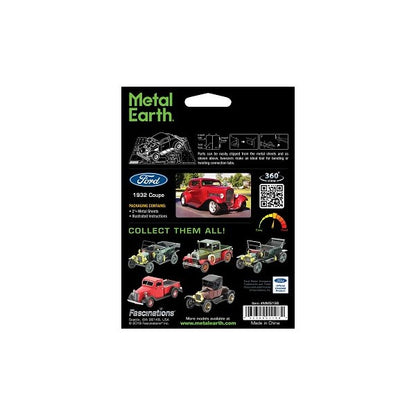 Metal Earth Metal Earth - 1932 Ford Coupe – 3D Metal Model Kit