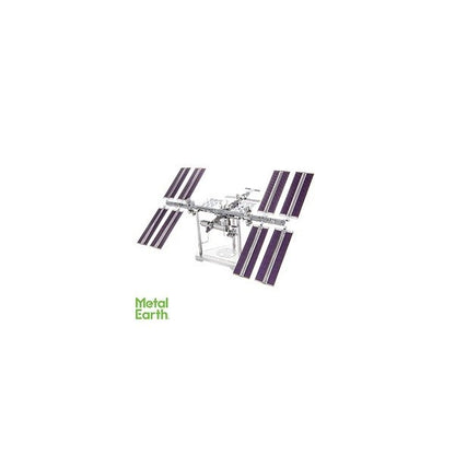 Metal Earth ICONX International Space Station – 3D Metal Model Kit