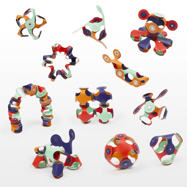Clixo Tiny & Mighty Space – Magnetic Building Toy