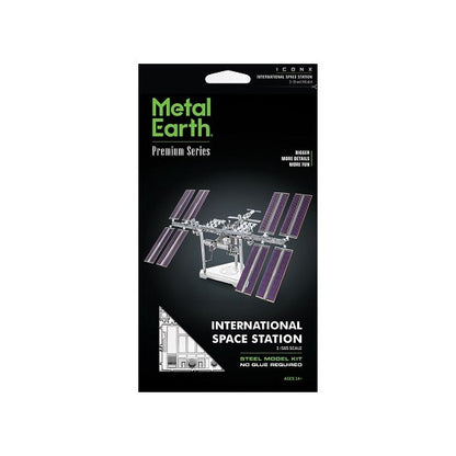 Metal Earth ICONX International Space Station – 3D Metal Model Kit