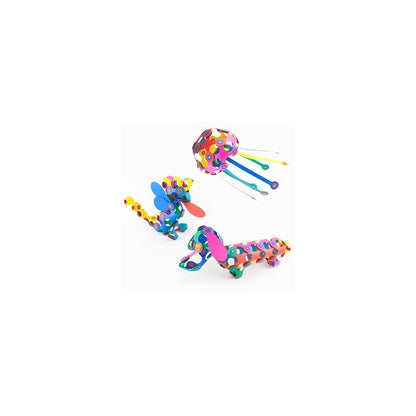 Clixo Super Rainbow Pack – Magnetic Building Toy