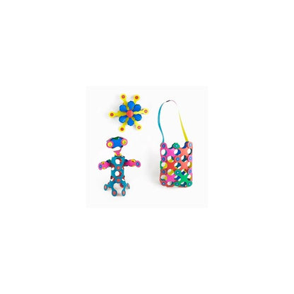 Clixo Rainbow Pack – Magnetic Building Toy