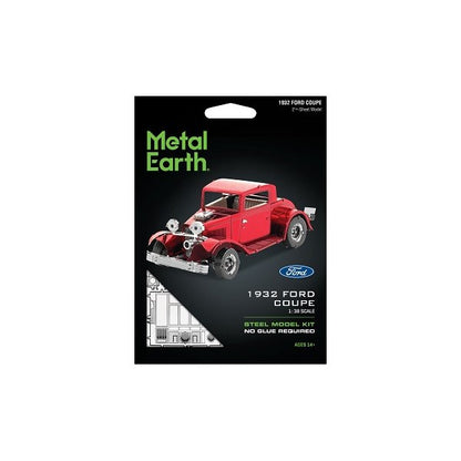 Metal Earth Metal Earth - 1932 Ford Coupe – 3D Metal Model Kit