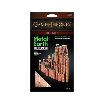 Metal Earth ICONX GOT - Red Keep – 3D Metal Model Kit