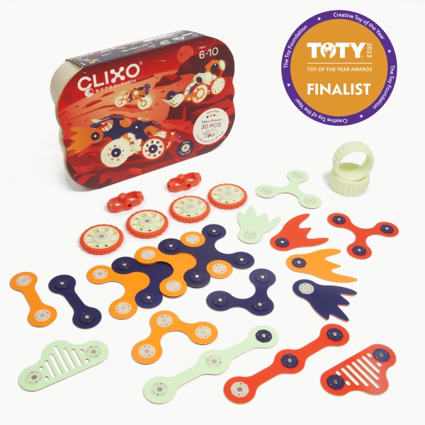Clixo Mars Rovers Pack – Magnetic Building Toy
