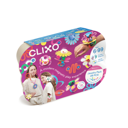 Clixo Jewelry Pack – Magnetic Building Toy