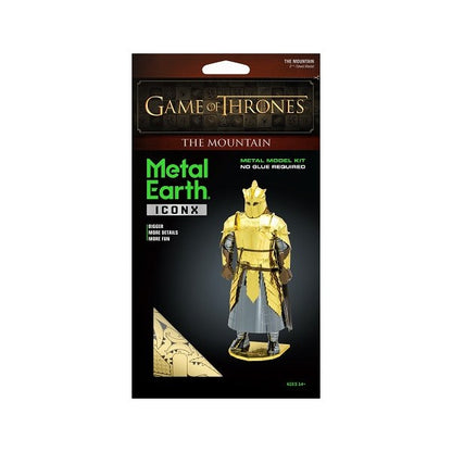 Metal Earth ICONX GOT - The Mountain – 3D Metal Model Kit