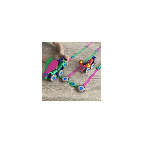 Clixo Wheel Creator Pack – Magnetic Building Toy