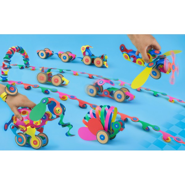 Clixo Wheel Creator Pack – Magnetic Building Toy