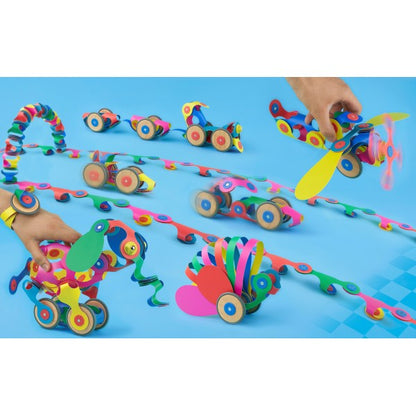 Clixo Wheel Creator Pack – Magnetic Building Toy
