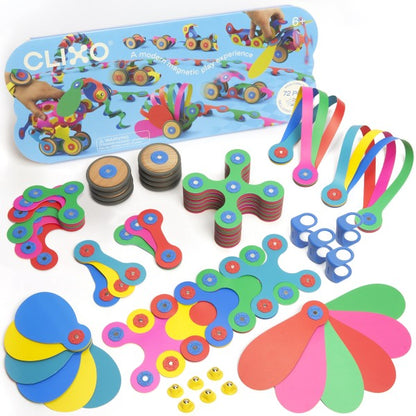 Clixo Wheel Creator Pack – Magnetic Building Toy