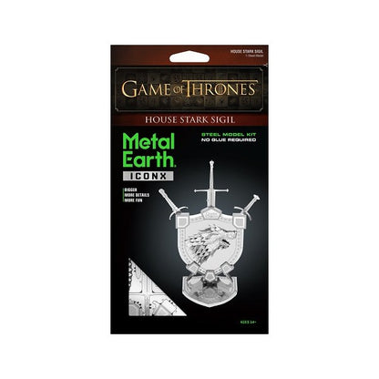 Metal Earth ICONX GOT - House Stark Sigil – 3D Metal Model Kit