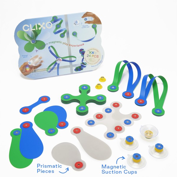 Clixo Window Pack (ex Grip & Stick) – Magnetic Building Toy