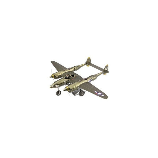 Metal Earth ICONX P-38 Lightning – 3D Metal Model Kit