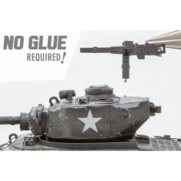 Metal Earth ICONX M4 Sherman Tank – 3D Metal Model Kit