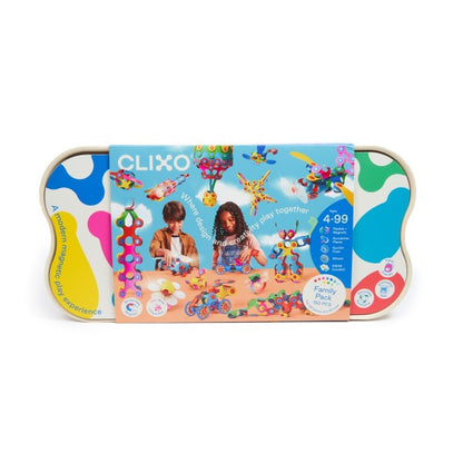 Clixo Family Pack – Magnetic Building Toy