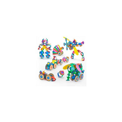 Clixo Wheel Creator Pack – Magnetic Building Toy
