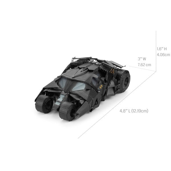 Metal Earth ICONX Batman Tumbler – 3D Metal Model Kit