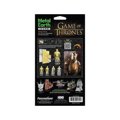 Metal Earth ICONX GOT - The Mountain – 3D Metal Model Kit