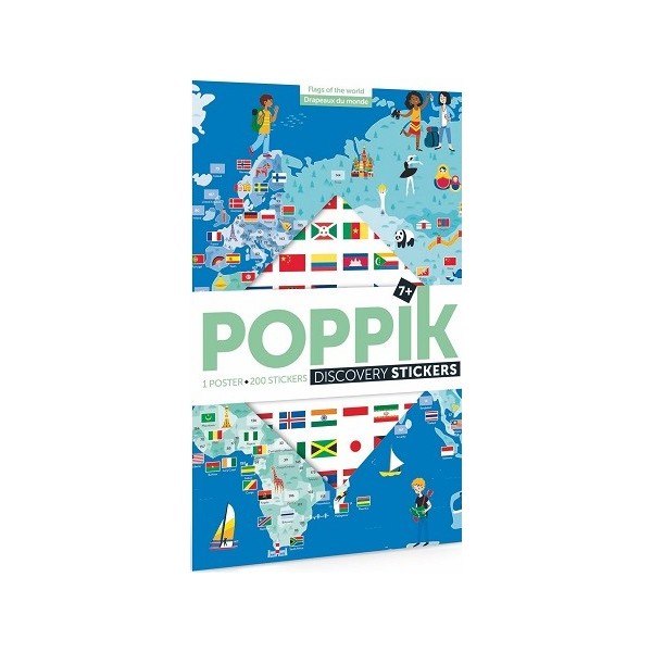 Discovery Stickers - Flags (200)