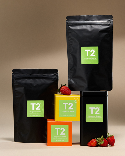 T2 Gorgeous Geisha 60 Tea Bag Refill Pack — Gifts Hub Australia (image 4)
