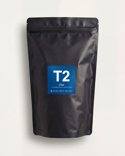 T2 Chai 60 Tea Bag Refill Pack — Gifts Hub Australia (image 1)