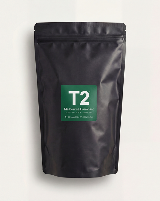 T2 Melbourne Breakfast 60 Tea Bag Refill Pack — Gifts Hub Australia (image 1)