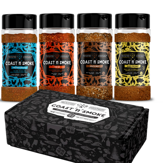 Coast n Smoke The Bestsellers — Australian BBQ Rub Gift Box (4 Pack) 1