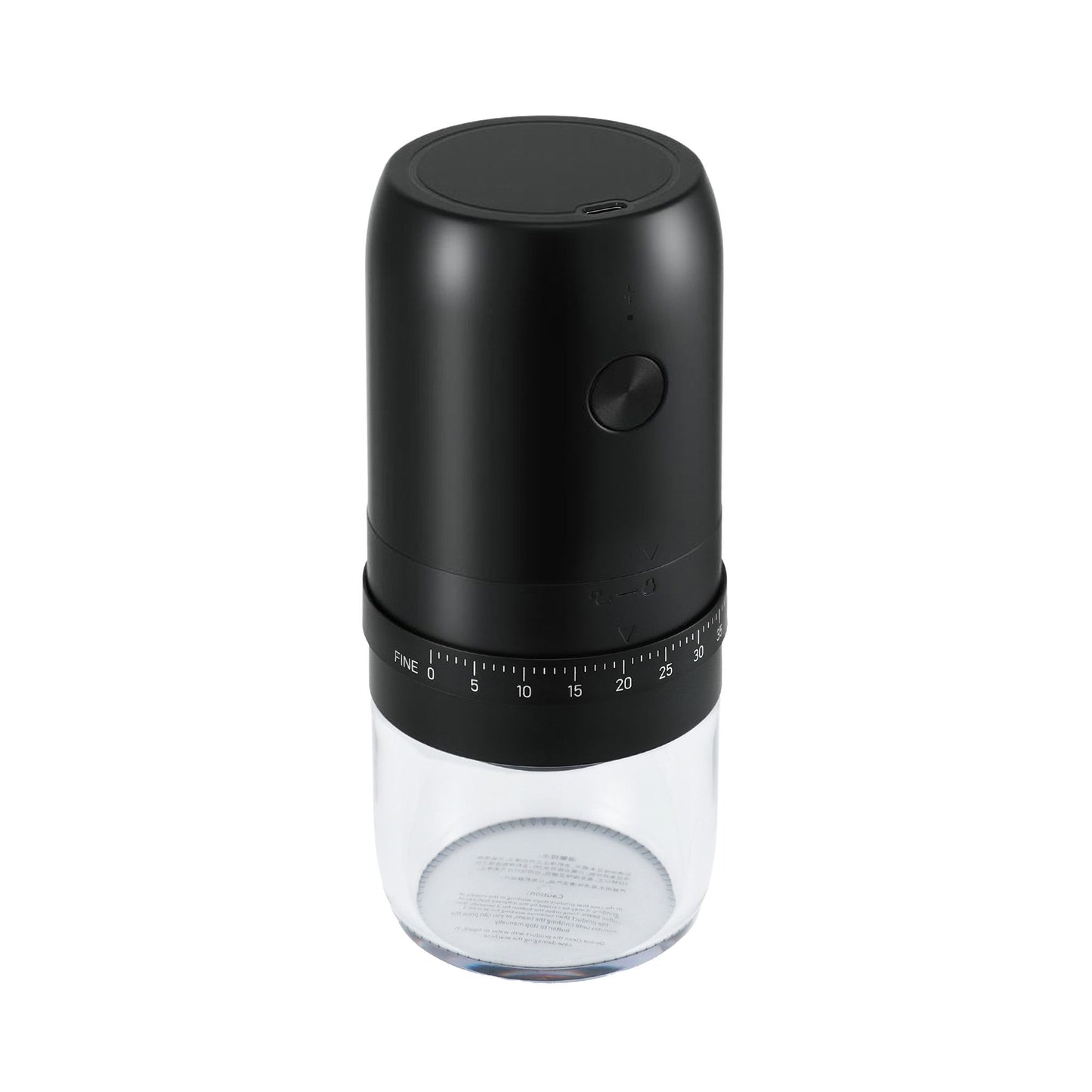 Devanti Electric Coffee Grinder USB-C Rechargeable Portable Coffee Bean Grinder With 40...