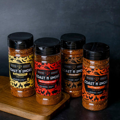 Coast n Smoke The Pitmaster — Australian BBQ Rub Gift Box (4 Pack) 2