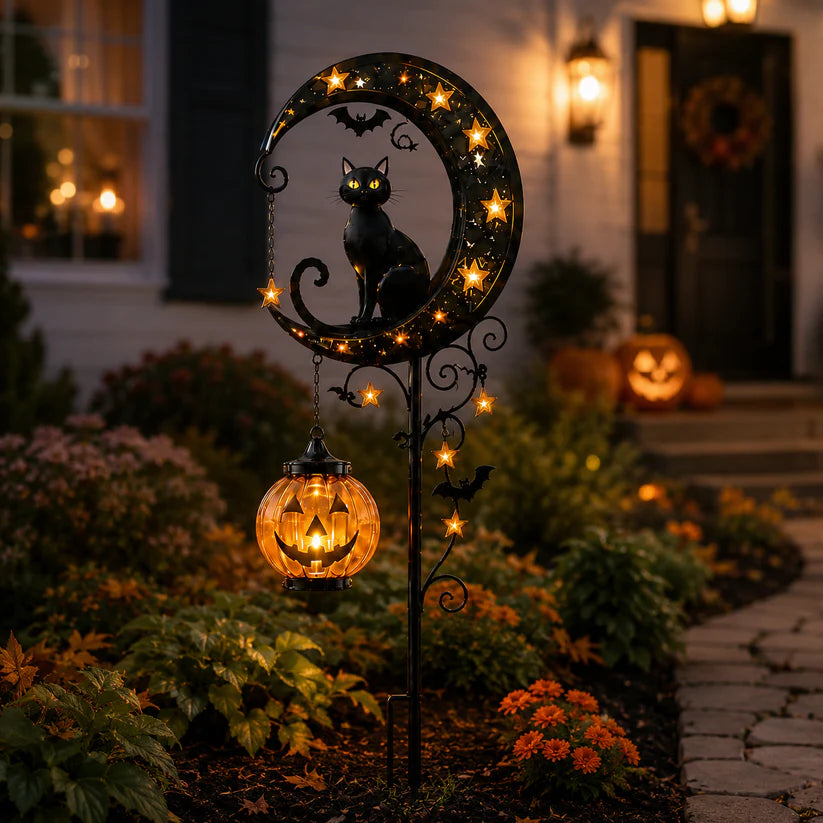 Solar Halloween Garden Stake Light — 33" Spooky Outdoor Decor 8