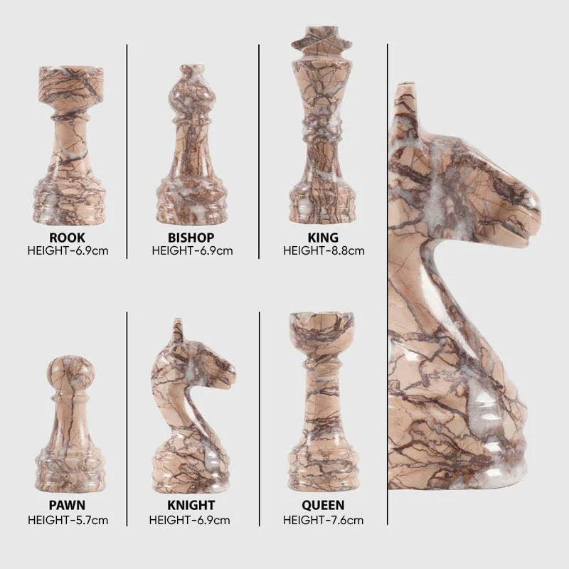 Chess Figures – Marinara & White