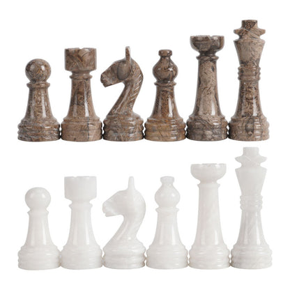 Chess Figures – White & Oceanic